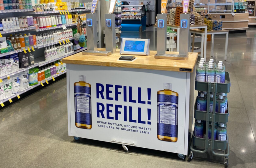 Dr. Bronner’s and Wonderfil Show Us What a Refillable Future Could Look Like in Retail